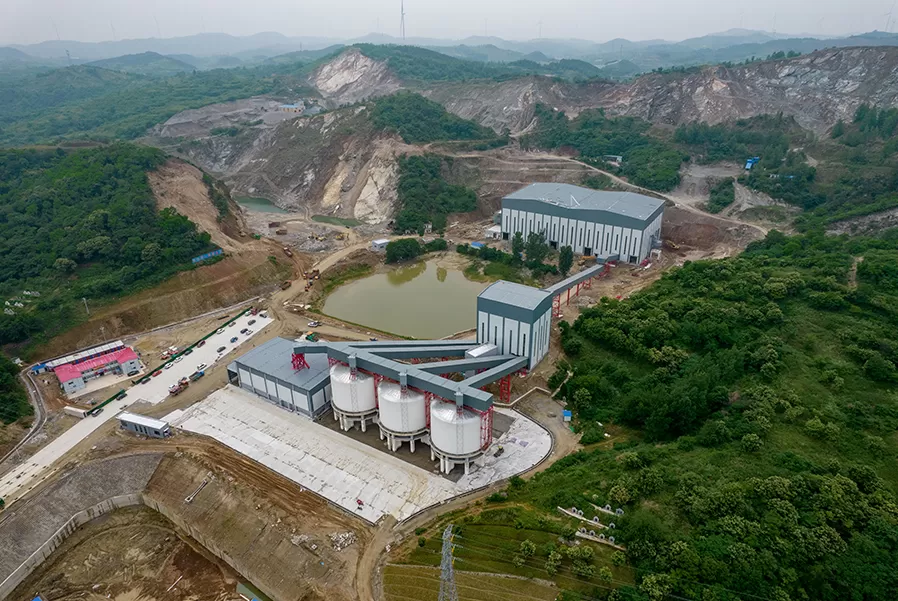 Hubei Dawu Shuntong annual output of 3 million tons of fine sand and gravel aggregate production line