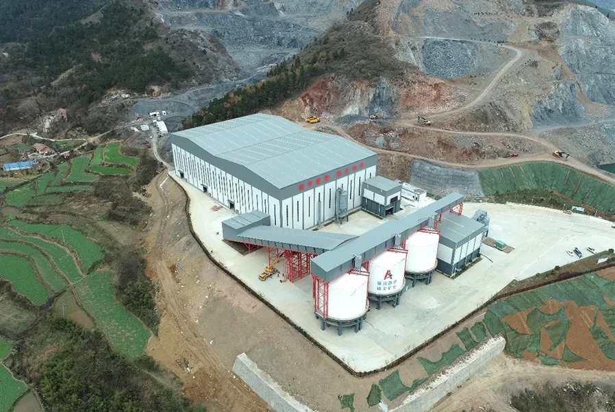 Anlu Shunan 5 million tons of limestone EPC project