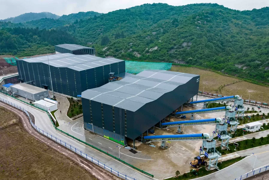 Anhui Huoshan 300t/h machine-made sand EPC project