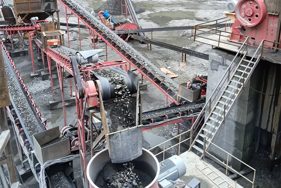 Pebble sand production line of an investment company in Songpan, Sichuan