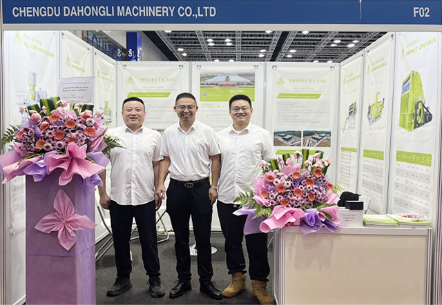 Dahongli made a wonderful appearance at the Malaysia Construction Machinery Exhibition