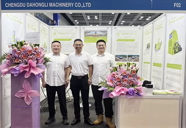 Dahongli made a wonderful appearance at the Malaysia Construction Machinery Exhibition
