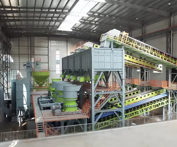 Green Environmental Protection Crushing Plant