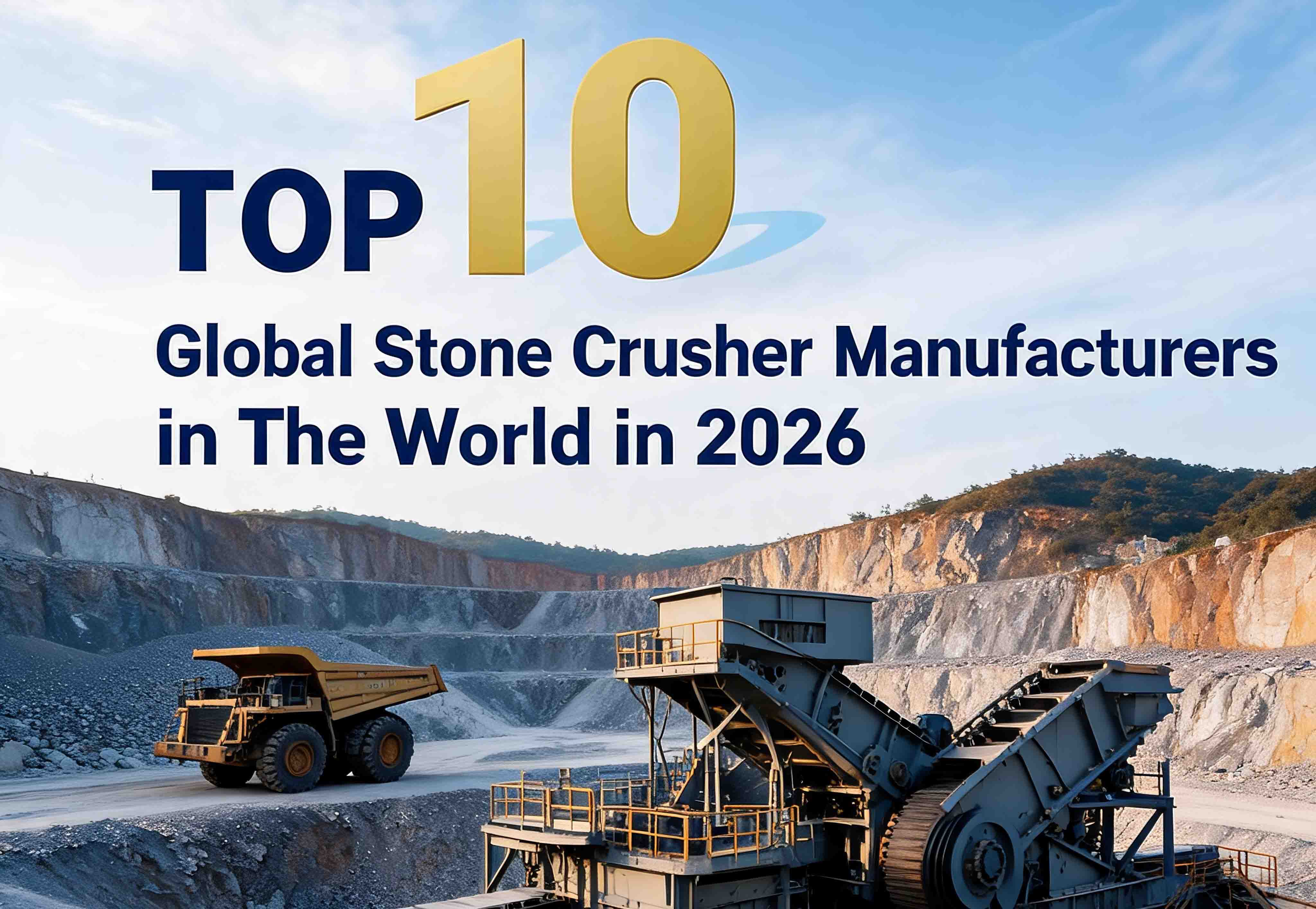 Top 10 Stone Crushing Equipment Manufacturers Across the Globe | 2026 Ranking