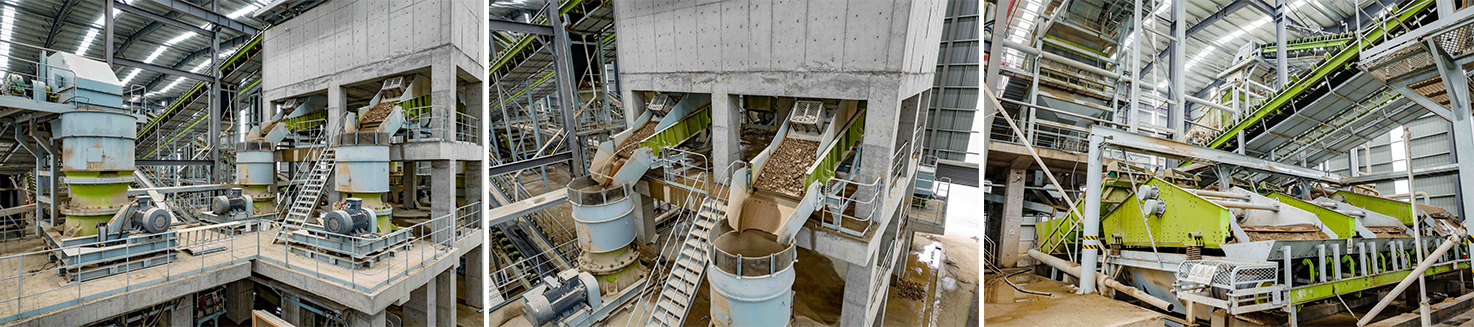 Anhui Huoshan 300t/h machine-made sand EPC project