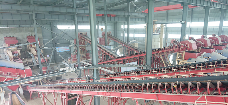 1500 tons per hour limestone aggregate production line of Shunhe Mining in Xiaochang, Hubei