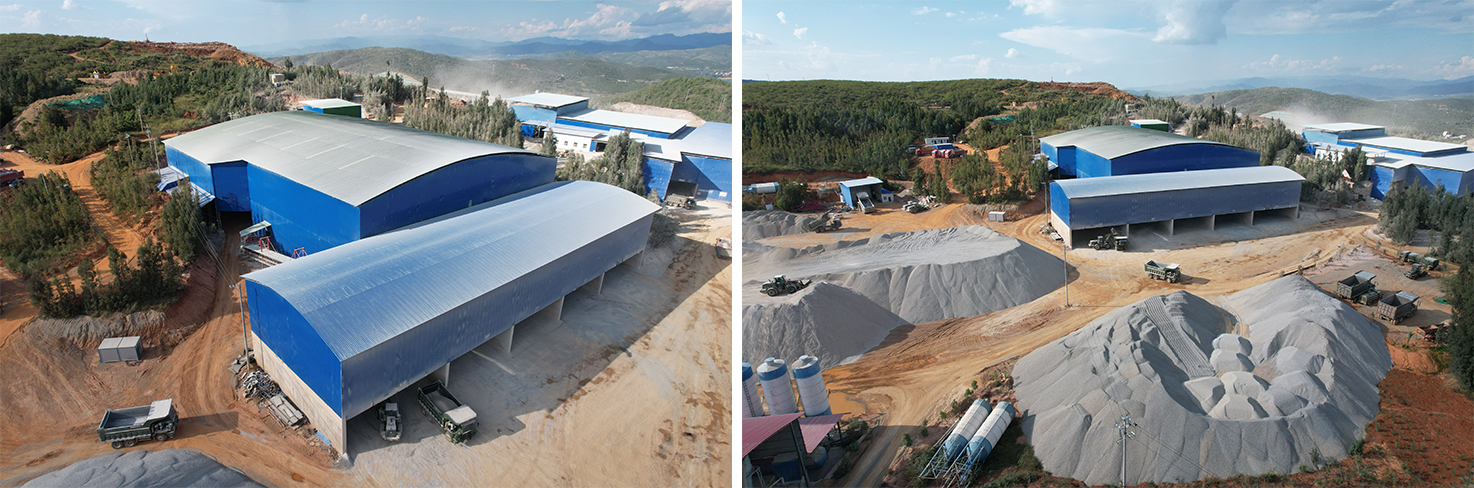Chuxiong Xinyi Building Materials 1200 tons per hour limestone project