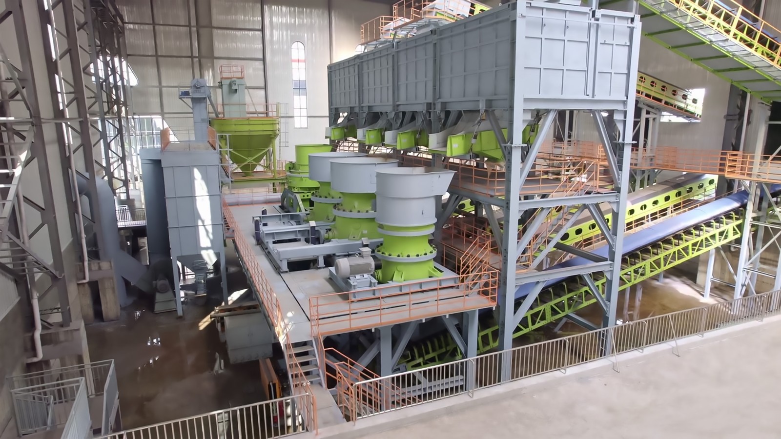 Green Environmental Protection Crushing Plant